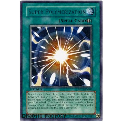 Super Polymerization 1st Edition Rare PTDN-EN046 Near Mint