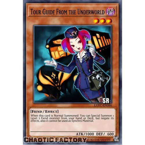 RA01-EN005 Tour Guide From the Underworld Super Rare 1st Edition NM