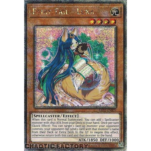 Quarter Century Secret Rare RA01-EN009 Fairy Tail - Luna 1st Edition LP