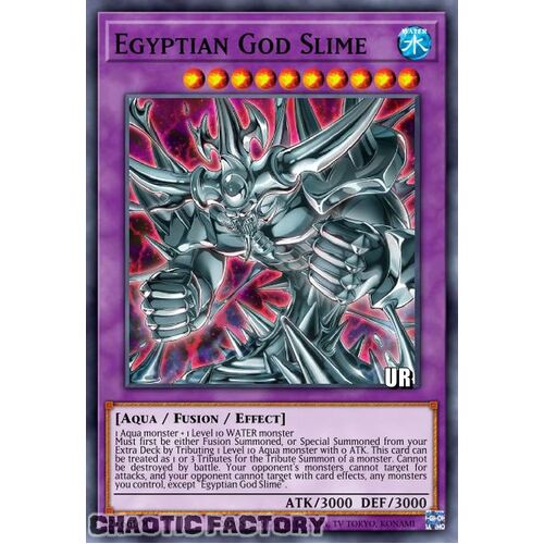 RA01-EN029 Egyptian God Slime ULTRA Rare 1st Edition NM