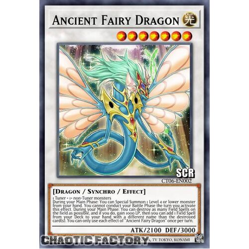 RA01-EN030 Ancient Fairy Dragon Secret Rare 1st Edition NM