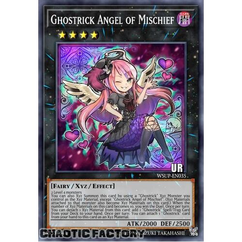 RA01-EN036 Ghostrick Angel of Mischief ULTRA Rare 1st Edition NM