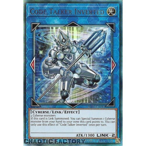 ULTIMATE Rare RA01-EN045 Code Talker Inverted 1st Edition NM