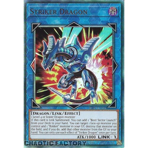 ULTIMATE Rare RA01-EN046 Striker Dragon 1st Edition NM