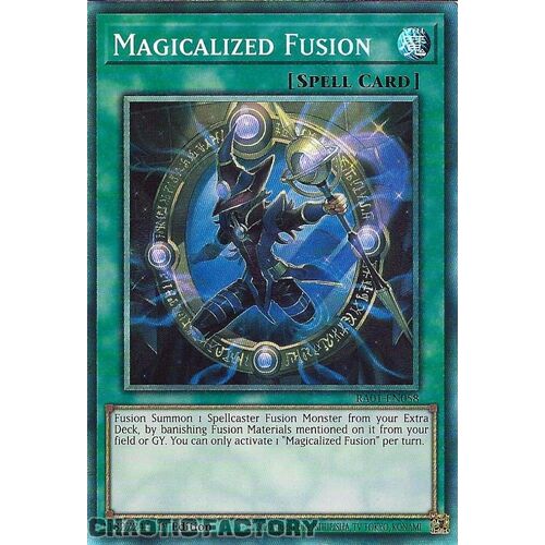 COLLECTORS Rare RA01-EN058 Magicalized Fusion 1st Edition NM