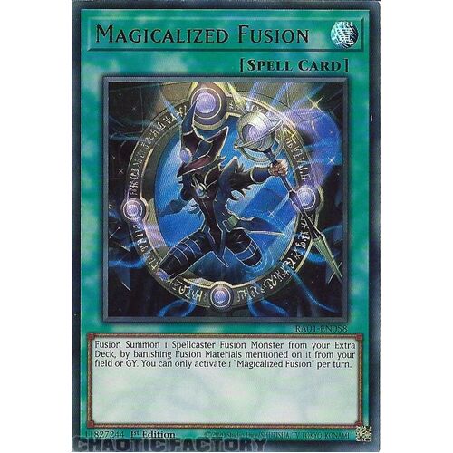 RA01-EN058 Magicalized Fusion ULTRA Rare 1st Edition NM