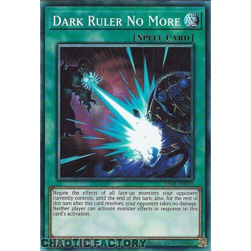 COLLECTORS Rare RA01-EN060 Dark Ruler No More 1st Edition NM