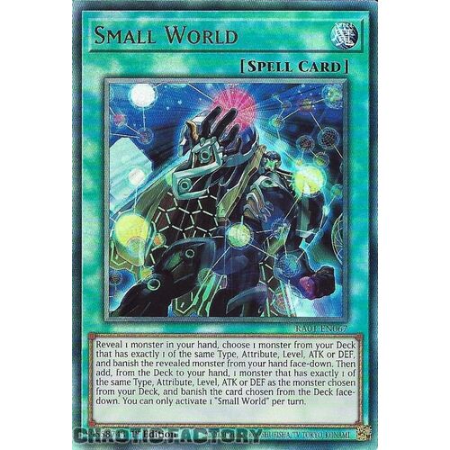 ULTIMATE Rare RA01-EN067 Small World 1st Edition NM