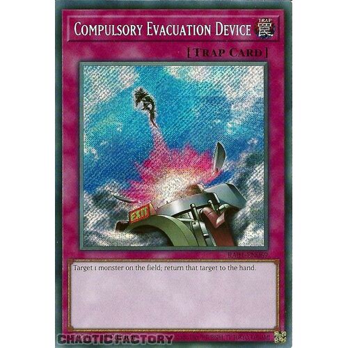RA01-EN069 Compulsory Evacuation Device Secret Rare 1st Edition NM
