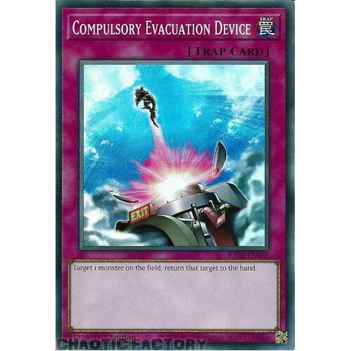 RA01-EN069 Compulsory Evacuation Device Super Rare 1st Edition NM