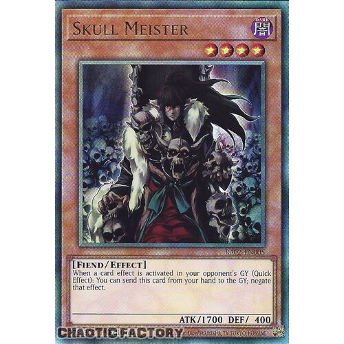 Ultimate Rare RA02-EN005 Skull Meister 1st Edition NM