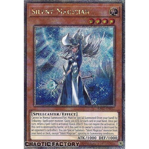 Quarter Century Secret Rare RA02-EN012 Silent Magician 1st Edition NM