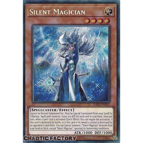RA02-EN012 Silent Magician Secret Rare 1st Edition NM