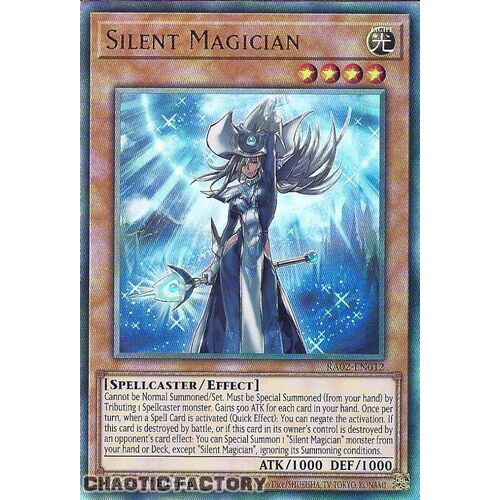 Ultimate Rare RA02-EN012 Silent Magician 1st Edition NM