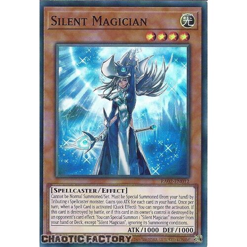 RA02-EN012 Silent Magician Super Rare 1st Edition NM