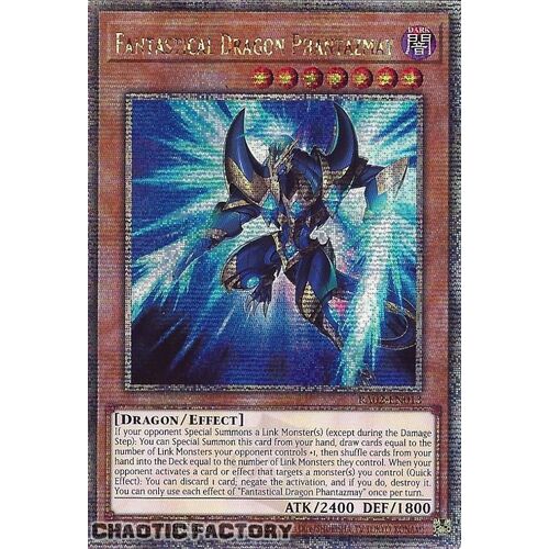 Quarter Century Secret Rare RA02-EN013 Fantastical Dragon Phantazmay (alternate art) 1st Edition NM