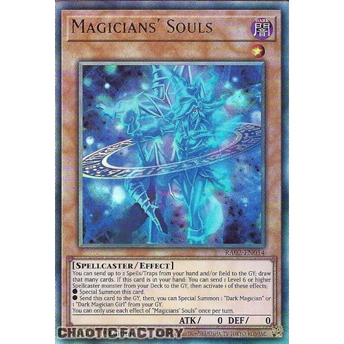 Ultimate Rare RA02-EN014 Magicians' Souls 1st Edition NM