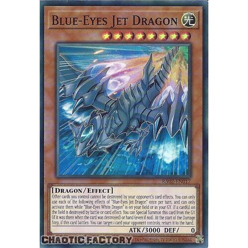 RA02-EN017 Blue-Eyes Jet Dragon Super Rare 1st Edition NM