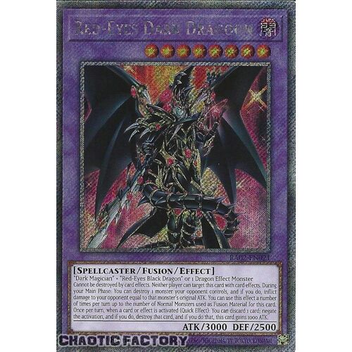 Platinum Secret Rare RA02-EN021 Red-Eyes Dark Dragoon 1st Edition NM