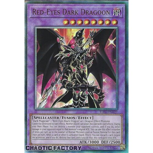 Ultimate Rare RA02-EN021 Red-Eyes Dark Dragoon 1st Edition NM