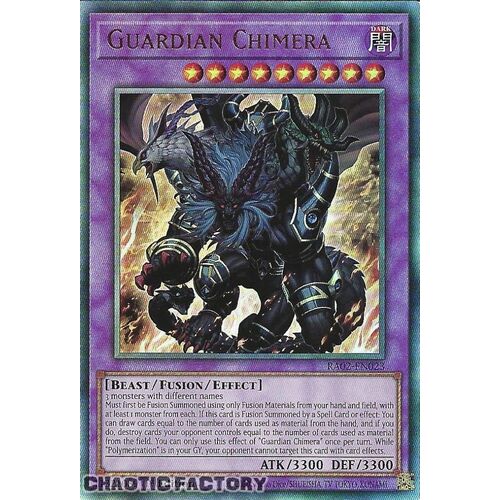 Ultimate Rare RA02-EN023 Guardian Chimera 1st Edition NM