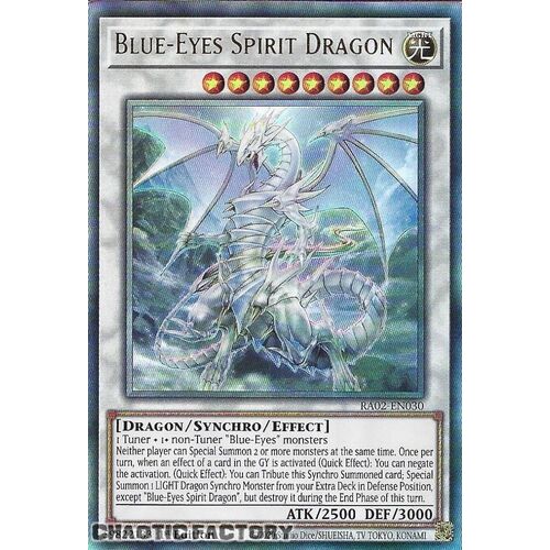Ultimate Rare RA02-EN030 Blue-Eyes Spirit Dragon 1st Edition NM