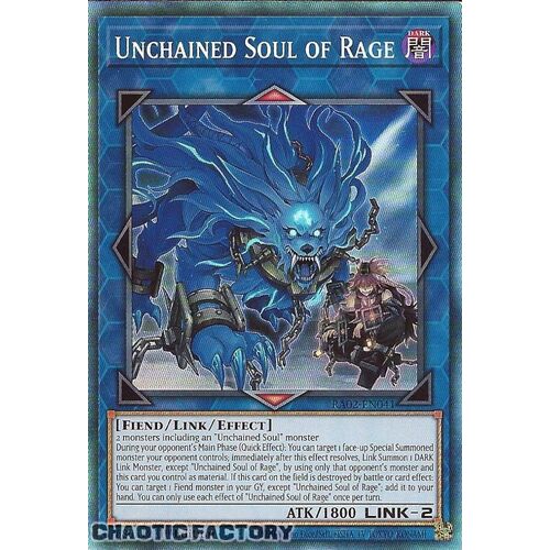 Collector's Rare RA02-EN041 Unchained Soul of Rage 1st Edition NM