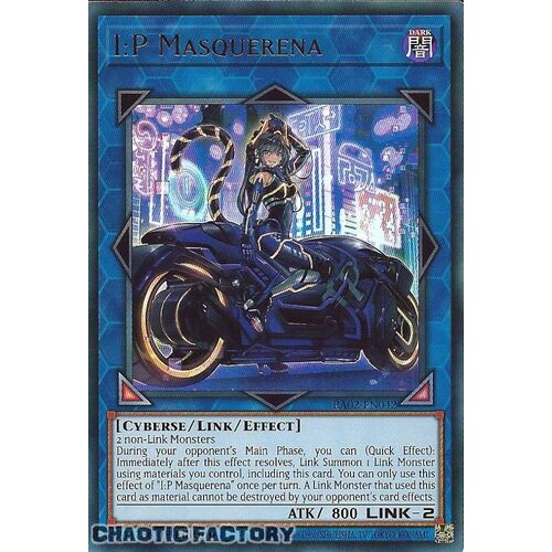 RA02-EN042 I:P Masquerena (alternate art) Ultra Rare 1st Edition NM