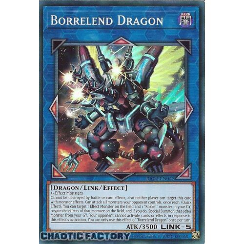 RA02-EN043 Borrelend Dragon Super Rare 1st Edition NM