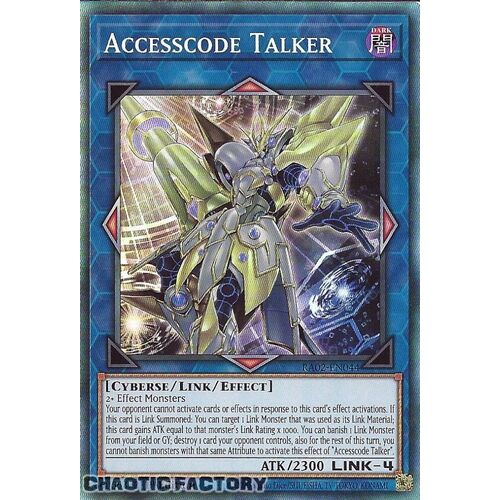 Collector's Rare RA02-EN044 Accesscode Talker 1st Edition NM
