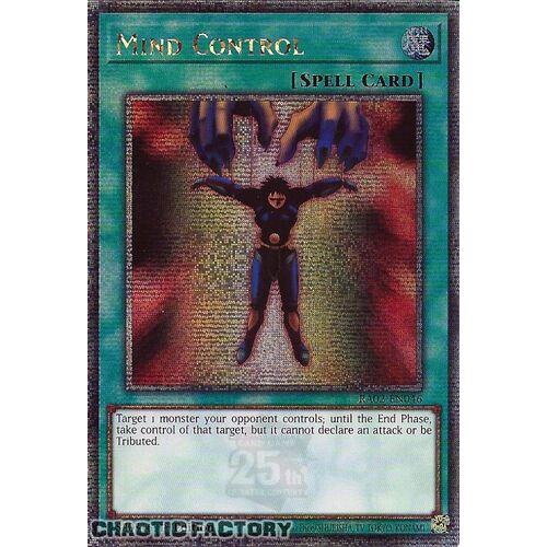 Quarter Century Secret Rare RA02-EN046 Mind Control 1st Edition NM