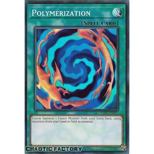 RA02-EN047 Polymerization Super Rare 1st Edition NM