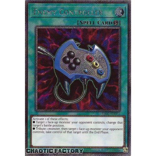 Platinum Secret Rare RA02-EN051 Enemy Controller 1st Edition NM