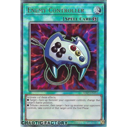 Ultimate Rare RA02-EN051 Enemy Controller 1st Edition NM