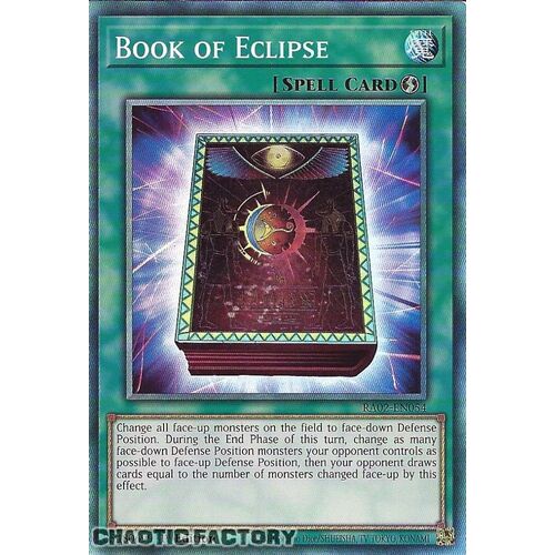 Collector's Rare RA02-EN054 Book of Eclipse 1st Edition NM