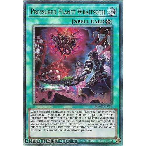 Ultimate Rare RA02-EN073 Pressured Planet Wraitsoth 1st Edition NM