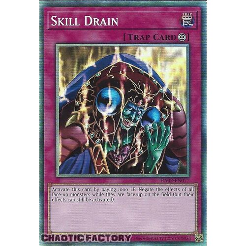 Collector's Rare RA02-EN077 Skill Drain 1st Edition NM