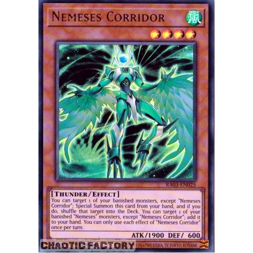RA03-EN025 Nemeses Corridor Ultra Rare 1st Edition NM