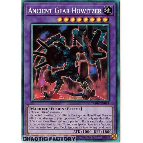 RA03-EN035 Ancient Gear Howitzer Collector's Rare 1st Edition NM