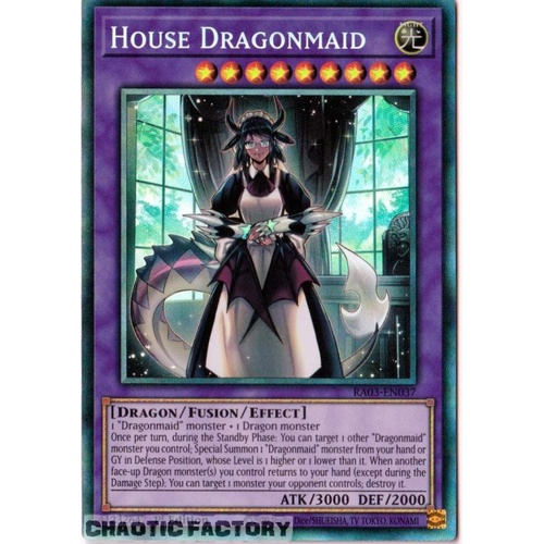 RA03-EN037 House Dragonmaid Collector's Rare 1st Edition NM