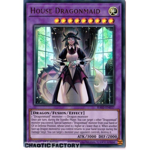 RA03-EN037 House Dragonmaid Ultra Rare 1st Edition NM