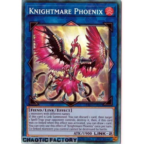 RA03-EN042 Knightmare Phoenix Collector's Rare 1st Edition NM