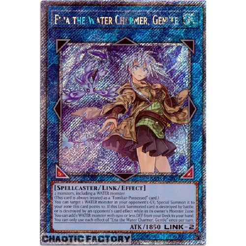 RA03-EN047 Eria the Water Charmer, Gentle Quarter Century Secret Rare 1st Edition NM
