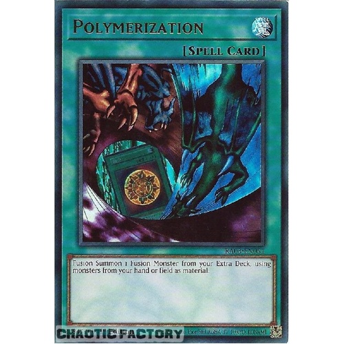 RA03-EN051 Polymerization (alternate artwork) Ultra Rare 1st Edition NM