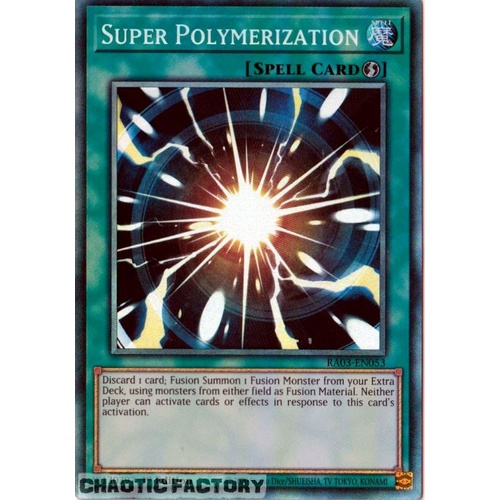 RA03-EN053 Super Polymerization Collector's Rare 1st Edition NM