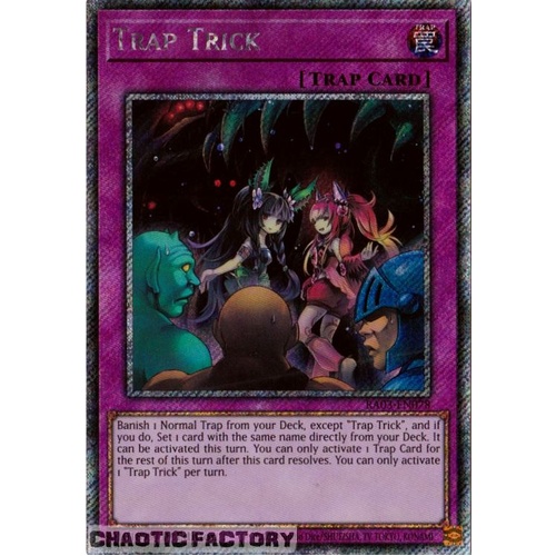 RA03-EN078 Trap Trick Platinum Secret Rare 1st Edition NM