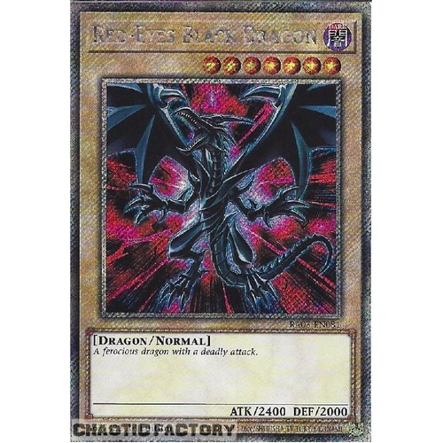 RA03-EN081 Red-Eyes Black Dragon Platinum Secret Rare 1st Edition NM