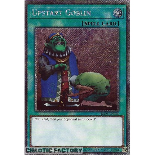 RA03-EN096 Upstart Goblin Platinum Secret Rare 1st Edition NM