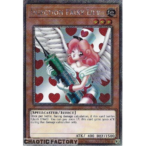 RA03-EN117 Injection Fairy Lily Platinum Secret Rare 1st Edition NM