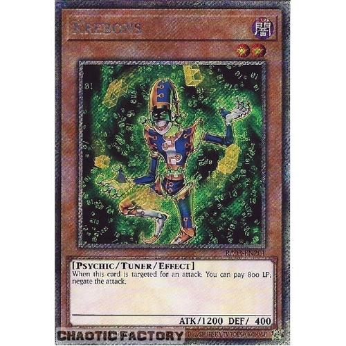 RA03-EN201 Krebons Platinum Secret Rare 1st Edition NM